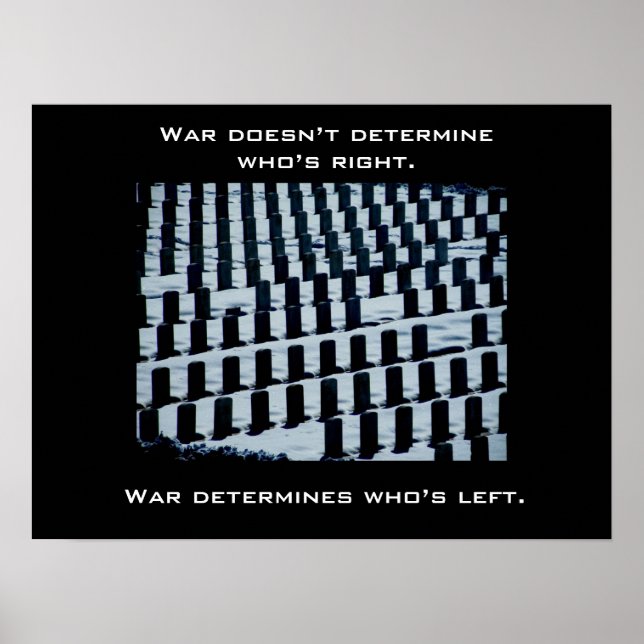 Anti-war poster (Front)