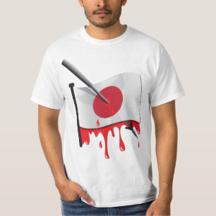 anti-whaling statement harpoon flag T-Shirt