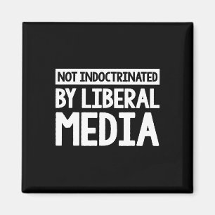 Anti Woke American Flag Conservative Republican 1  Magnet