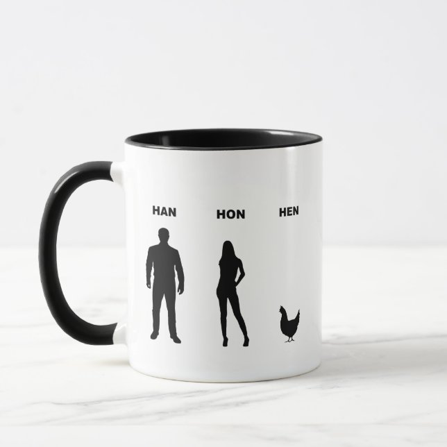 Anti woke t-shirt mug (Left)