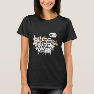 Anti Xmas Sheep T-Shirt