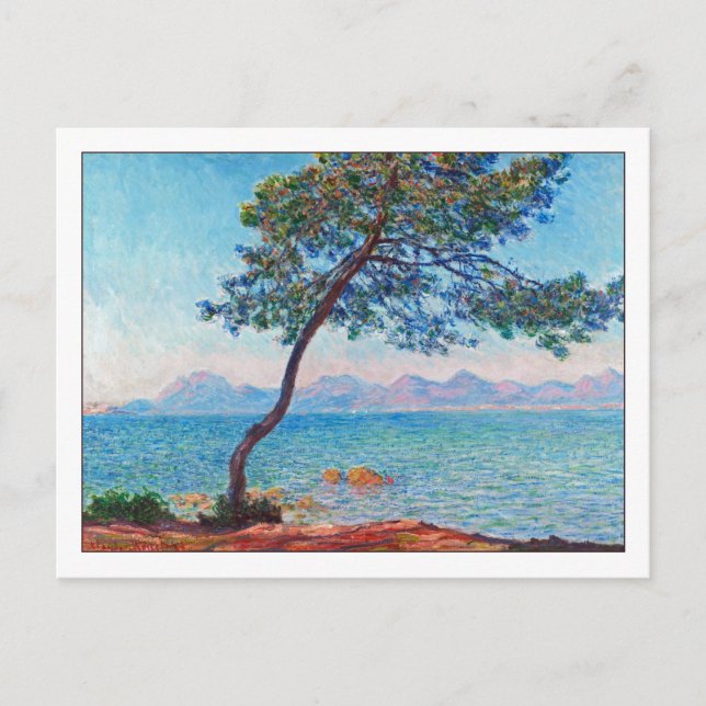 Antibes by Monet Postcard (Front)