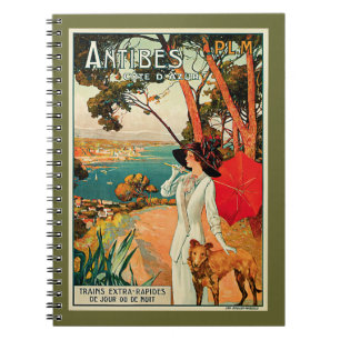 Antibes ~ Cote D'Azur Spiral Notebook