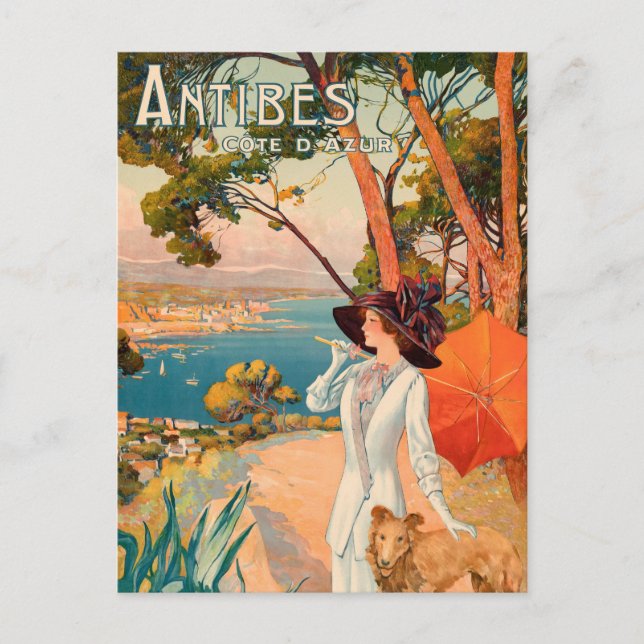 Antibes, France Postcard (Front)