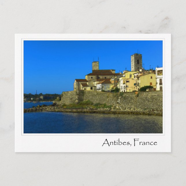 Antibes France Postcard (Front)