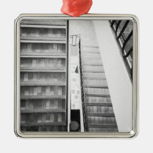 Antibes france, Stairs Picasso Museum Metal Tree Decoration