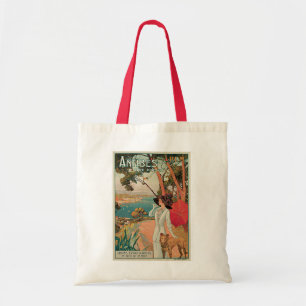 Antibes, France Vintage Travel Tote Bag