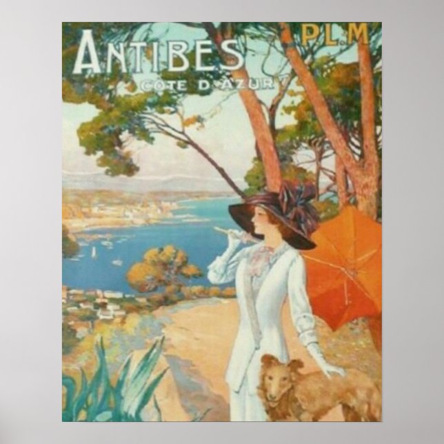 Antibes French Riviera Poster (Front)