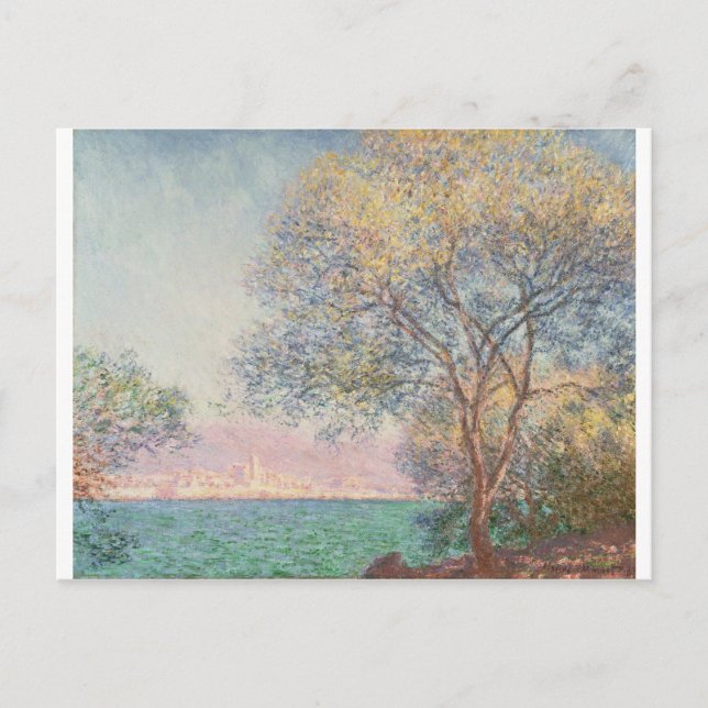 Antibes, in the Morning (1888) Postcard (Front)