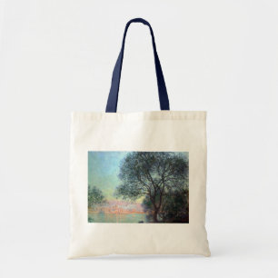 Antibes in the Morning by Claude Monet Tote Bag