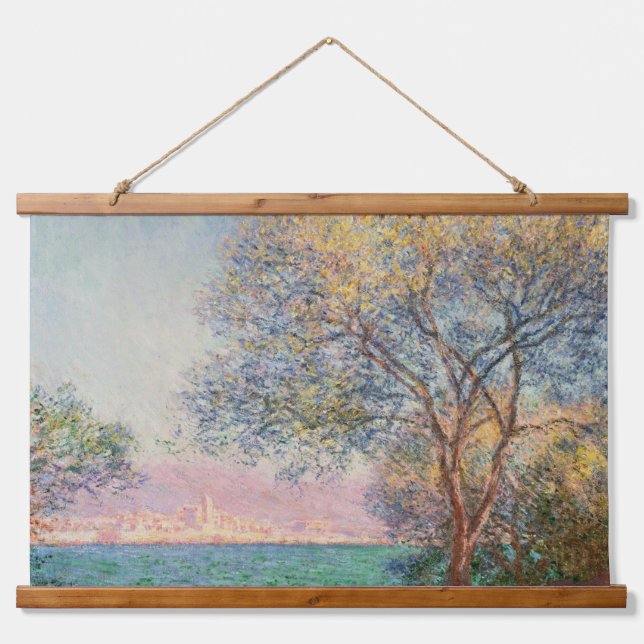Antibes in the Morning  Hanging Tapestry (Front)
