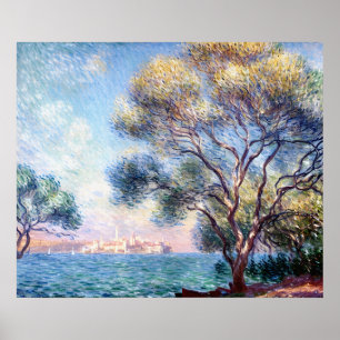 Antibes in the Morning Poster