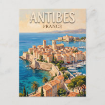 Antibes Old Town and Port Vauban France