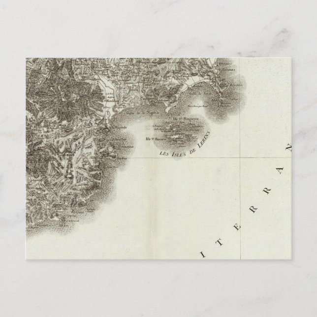 Antibes Postcard (Front)