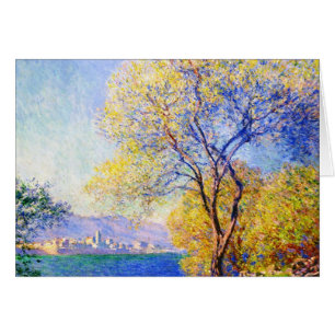 Antibes Seen from the Salis Gardens Claude Monet
