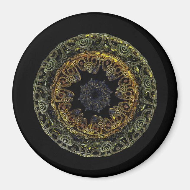 Antic Brooch  Magnet (Front)