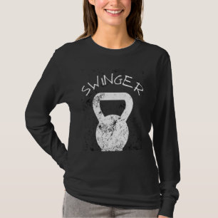 Antic Kettlebell Swinger Fitness Gym T-Shirt