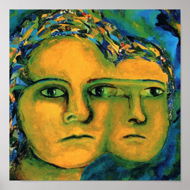 Anticipation - Gold and Emerald Goddess Poster (Front)