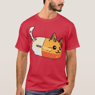 Antidepressant Cat Pill T-Shirt