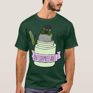 Antidepressant green cheeked conure T-Shirt