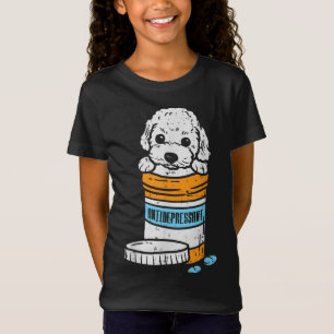 Antidepressant Poodle Cute Animal Pet Dog Lover Ow T-Shirt