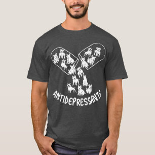 Antidepressants, Pitbull Dog Lovers, Funny Dog Own T-Shirt