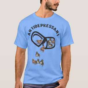 Antidepressants, Pitbull Dog Lovers, Funny Dog Own T-Shirt