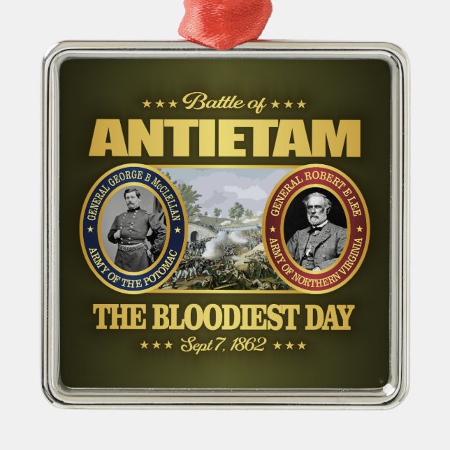 Antietam (FH2) Metal Tree Decoration (Front)