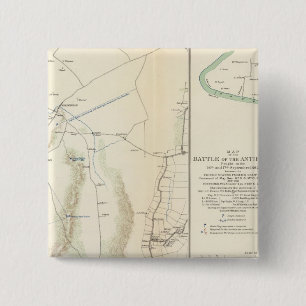 Antietam, Suffolk, Gettysburg 15 Cm Square Badge