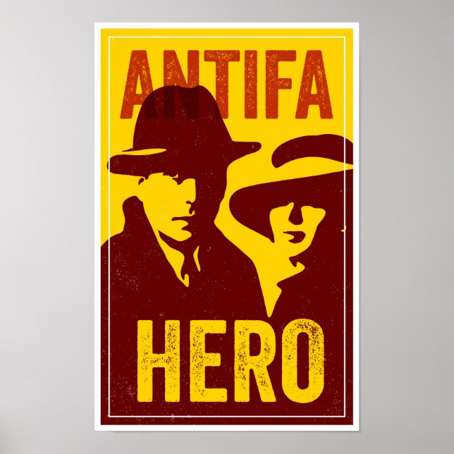ANTIFA POSTER HEROES SERIES: Casablanca  (Front)