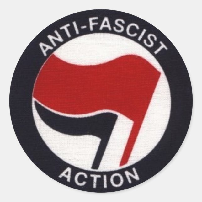 antifaflags celtic glasgow classic round sticker (Front)