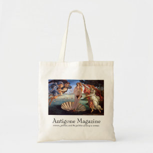 Antigone Magazine Tote (grey suit) Bag