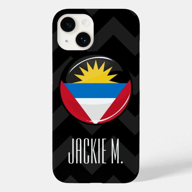 Antigua and Barbuda Case-Mate iPhone Case (Back)