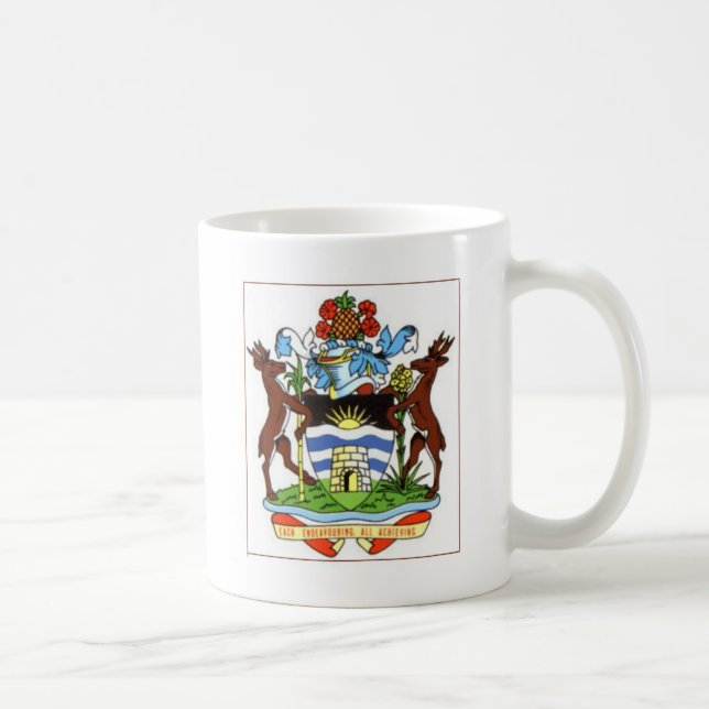 Antigua and Barbuda coat of arms Coffee Mug (Right)