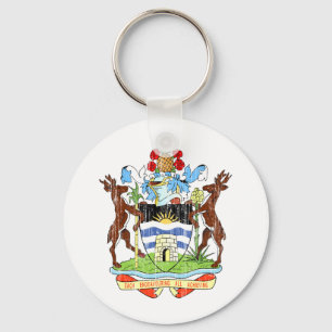 Antigua And Barbuda Coat Of Arms Key Ring