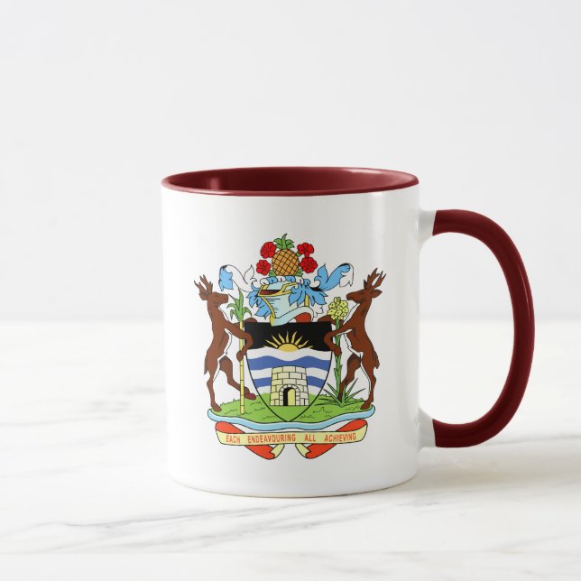 antigua and barbuda emblem mug (Right)