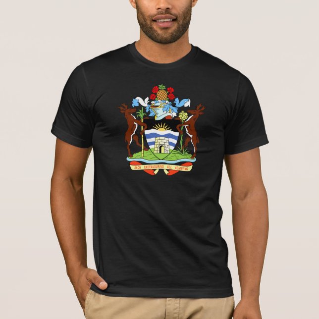 antigua and barbuda emblem T-Shirt (Front)
