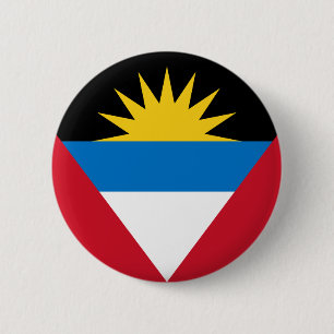 antigua and barbuda flag button