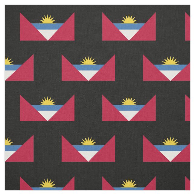 Antigua and Barbuda Flag Fabric (Swatch)