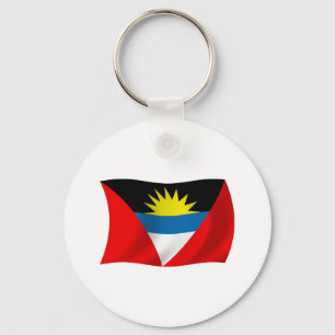 Antigua and Barbuda Flag Keychain