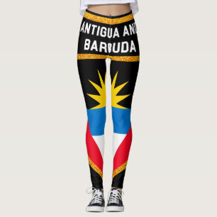 Antigua And Barbuda Flag Leggings