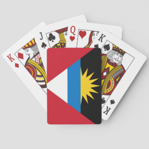 Antigua and Barbuda Flag Playing Cards