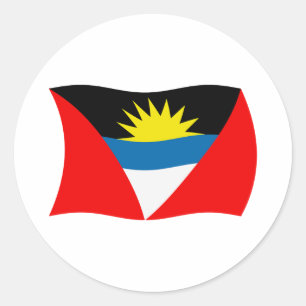 Antigua and Barbuda Flag Sticker