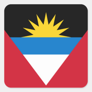 Antigua and Barbuda Flag Sticker