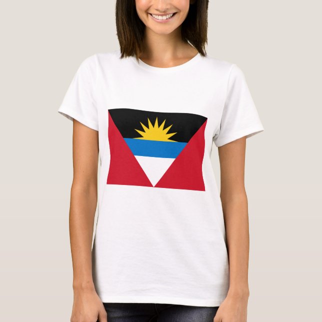 Antigua and Barbuda Flag T-Shirt (Front)