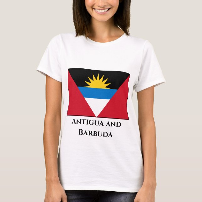 Antigua and Barbuda Flag T-Shirt (Front)
