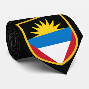 Antigua and Barbuda Flag Tie