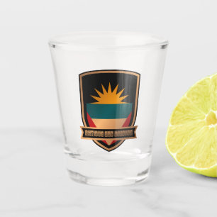 Antigua and Barbuda Shot Glass