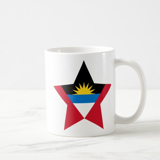 Antigua+and+Barbuda Star Coffee Mug (Right)