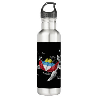 Antigua And Barbuda Turtle 710 Ml Water Bottle